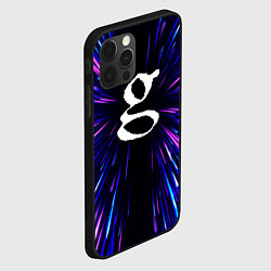 Чехол для iPhone 12 Pro Garbage neon energy, цвет: 3D-черный — фото 2