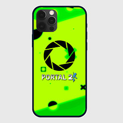 Чехол iPhone 12 Pro Portal 2 geometry steel