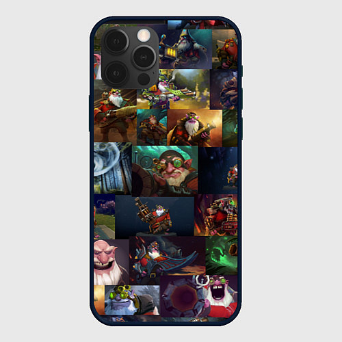 Чехол iPhone 12 Pro Sniper Dota 2 / 3D-Черный – фото 1