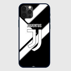 Чехол iPhone 12 Pro Juventus geometry steel