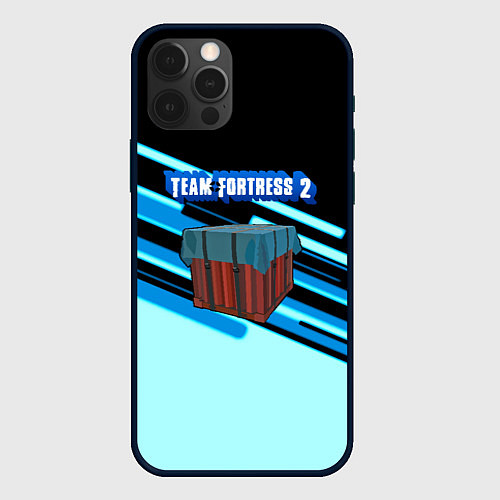 Чехол iPhone 12 Pro Team Fortress line / 3D-Черный – фото 1