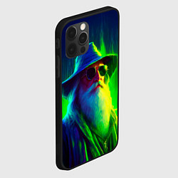 Чехол для iPhone 12 Pro Гэндальф в очках, цвет: 3D-черный — фото 2