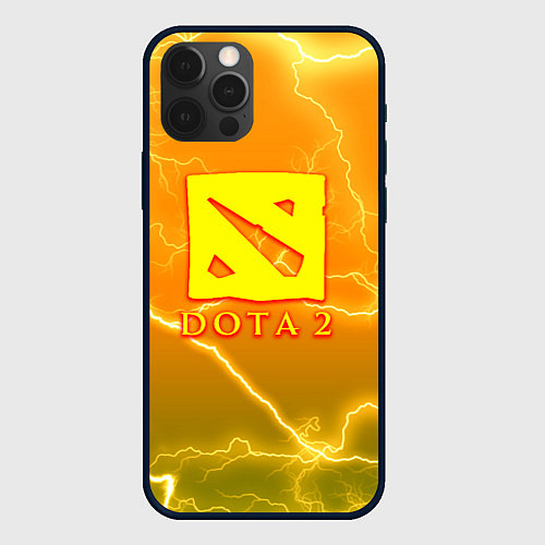 Чехол iPhone 12 Pro DOTA storm / 3D-Черный – фото 1