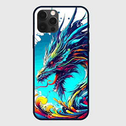 Чехол iPhone 12 Pro Japanese dragon - tattoo irezumi