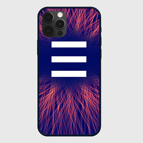 Чехол iPhone 12 Pro OneRepublic red energy / 3D-Черный – фото 1