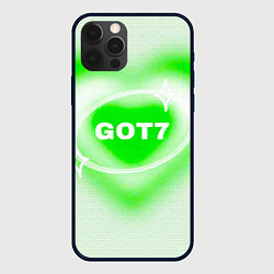 Чехол для iPhone 12 Pro Got7 сердце, цвет: 3D-черный