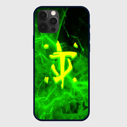 Чехол iPhone 12 Pro Doom storm green