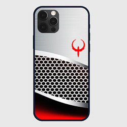 Чехол iPhone 12 Pro Quake metal steel