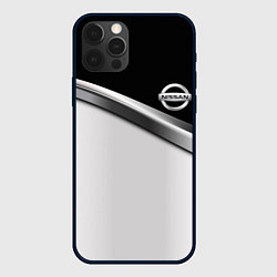 Чехол iPhone 12 Pro Nissan logo auto