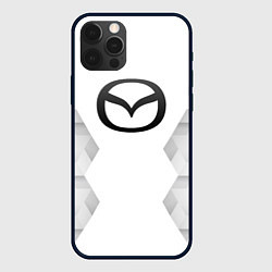 Чехол iPhone 12 Pro Mazda white poly