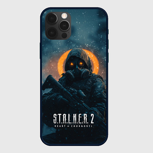 Чехол iPhone 12 Pro Stalker 2 / 3D-Черный – фото 1