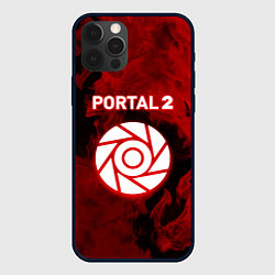 Чехол iPhone 12 Pro Portal2 огненный стиль