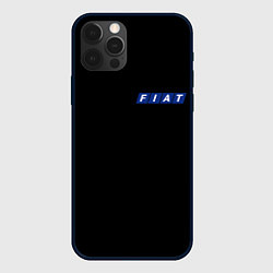 Чехол iPhone 12 Pro FIAT logo auto