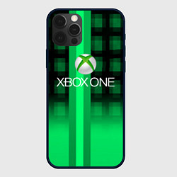 Чехол для iPhone 12 Pro Xbox game studio geometry, цвет: 3D-черный
