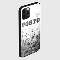 Чехол для iPhone 12 Pro Porto - white gradient посередине, цвет: 3D-черный — фото 2