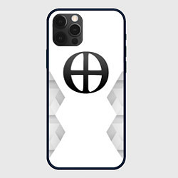 Чехол iPhone 12 Pro Blue Exorcist white poly