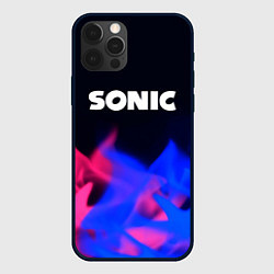 Чехол iPhone 12 Pro Sonic neon flame