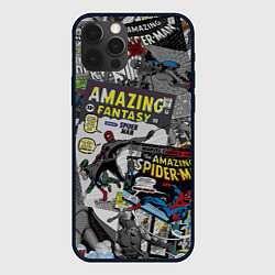 Чехол iPhone 12 Pro Spider-man comics