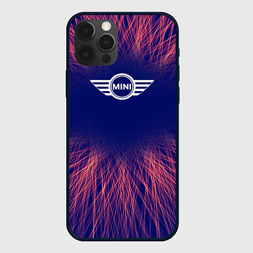 Чехол iPhone 12 Pro Mini red energy / 3D-Черный – фото 1