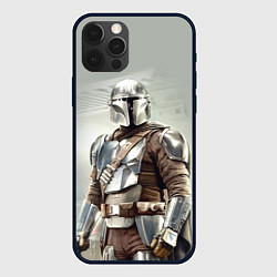 Чехол iPhone 12 Pro The Mandalorian - Din Djarin