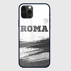 Чехол для iPhone 12 Pro Roma - white gradient посередине, цвет: 3D-черный