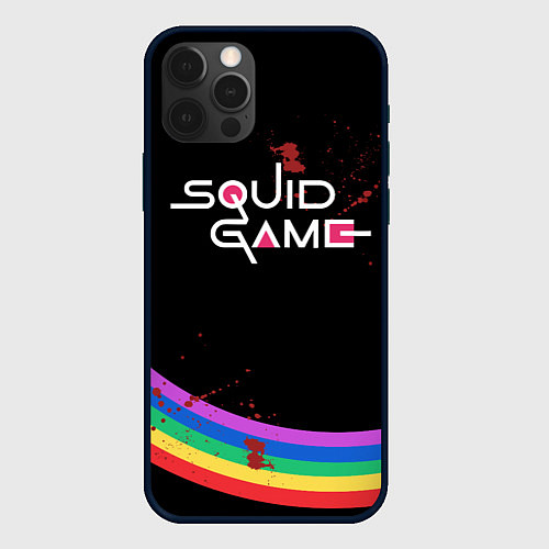 Чехол iPhone 12 Pro Игра в кальмара - 2 сезон / 3D-Черный – фото 1