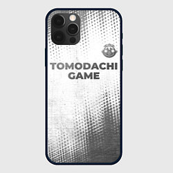 Чехол iPhone 12 Pro Tomodachi Game - white gradient посередине