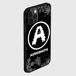 Чехол для iPhone 12 Pro Снежный Aerosmith, цвет: 3D-черный — фото 2