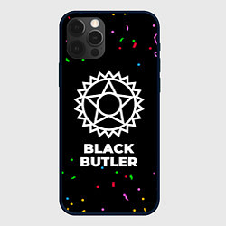 Чехол iPhone 12 Pro Black Butler конфети