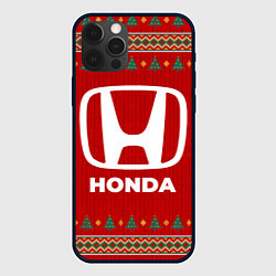 Чехол для iPhone 12 Pro Honda new year, цвет: 3D-черный