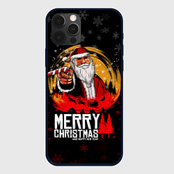 Чехол для iPhone 12 Pro Новый год read dead redemption, цвет: 3D-черный