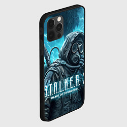 Чехол для iPhone 12 Pro S t a l k e r 2 heart of Chornobyl, цвет: 3D-черный — фото 2