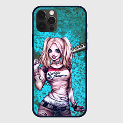 Чехол для iPhone 12 Pro Harley Quinn, цвет: 3D-черный