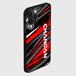 Чехол для iPhone 12 Pro Changan - Red sport, цвет: 3D-черный — фото 2
