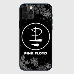 Чехол iPhone 12 Pro Снежный Pink Floyd