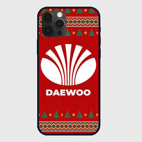 Чехол iPhone 12 Pro Daewoo new year / 3D-Черный – фото 1