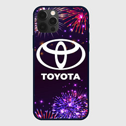 Чехол iPhone 12 Pro Праздничный Toyota