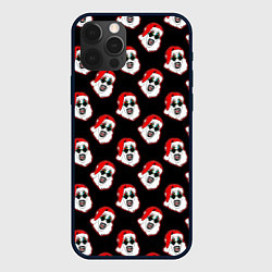 Чехол iPhone 12 Pro Santa clown Art