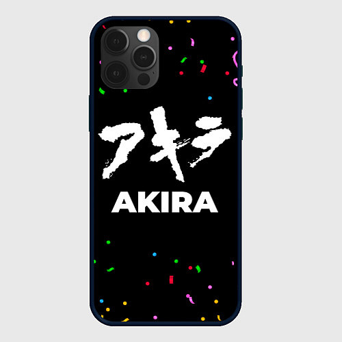 Чехол iPhone 12 Pro Akira конфети / 3D-Черный – фото 1