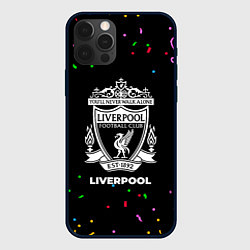 Чехол iPhone 12 Pro Liverpool конфети