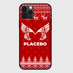 Чехол iPhone 12 Pro Новогодний Placebo с оленями