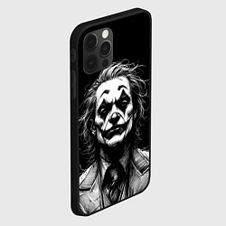 Чехол для iPhone 12 Pro Joker - clown, цвет: 3D-черный — фото 2