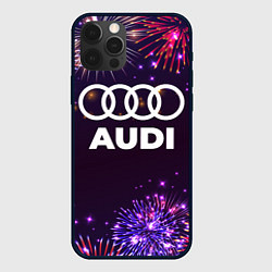 Чехол iPhone 12 Pro Праздничный Audi