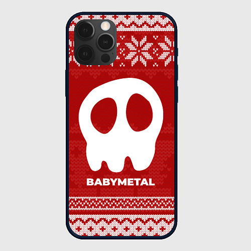 Чехол iPhone 12 Pro Новогодний Babymetal / 3D-Черный – фото 1