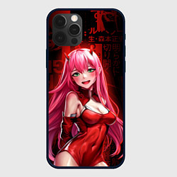 Чехол iPhone 12 Pro Zero Two anime sexy