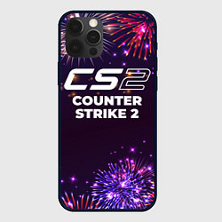 Чехол для iPhone 12 Pro Праздничный Counter Strike 2, цвет: 3D-черный