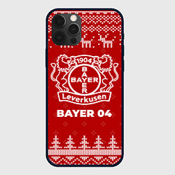Чехол iPhone 12 Pro Новогодний Bayer 04 с оленями
