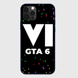 Чехол iPhone 12 Pro GTA 6 конфети