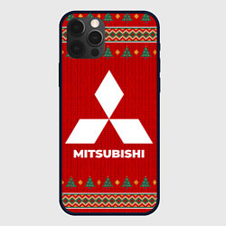 Чехол iPhone 12 Pro Mitsubishi new year