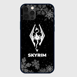 Чехол iPhone 12 Pro Снежный Skyrim